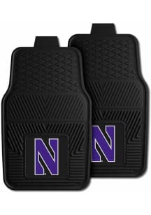 Northwestern Wildcats Black Sports Licensing Solutions Logo Car Mat