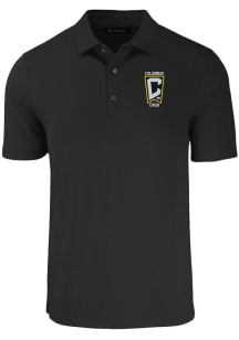 Cutter and Buck Columbus Crew Black Forge Eco Stretch Big and Tall Polo