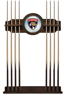 Florida Panthers Solid Wood Cue Rack Pool Table