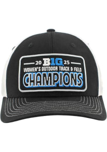 USC Trojans Black 2025 Big Ten Womens Outdoor T&amp;F  Champs LR Dakota Trucker Adjustable Hat