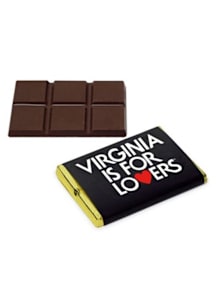 Virginia is for Lovers Chocolate Bar Candy