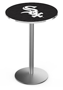 Chicago White Sox Stainless Round Base Pub Table