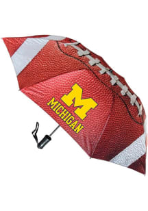 Navy Blue Michigan Wolverines Football Umbrella