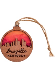 Louisville Sunset Skyline Ornament