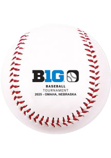 White Big Ten Official Size with Big Ten Tournament Logo Baseball
