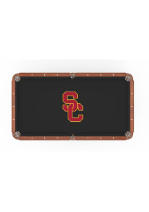 Black USC Trojans Pool Table Cloth Pool Table