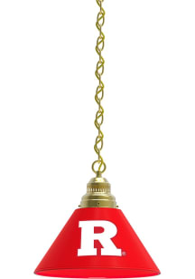 Gold Rutgers Scarlet Knights Single Billiard Lamp
