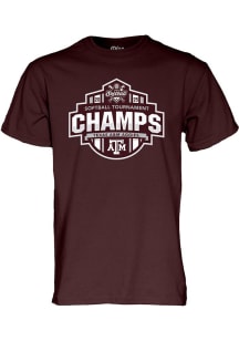 Texas A&amp;M Aggies Maroon SEC Softball Tournament Champions 2025 Short Sleeve T Shirt