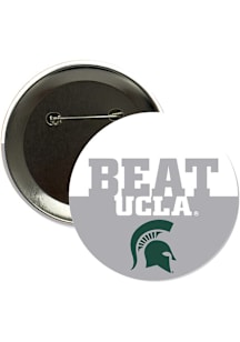 Michigan State Spartans BEAT UCLA 3" Button - Green