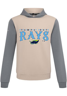 Levelwear Tampa Bay Rays Mens Tan Ultimate Snowflakes Long Sleeve Hoodie