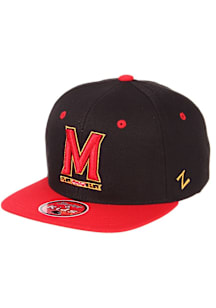 Maryland Terrapins Black Z11 Mens Snapback Hat