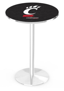 Black Cincinnati Bearcats Black Round Base Pub Table