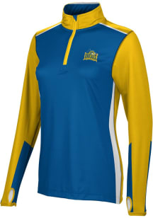 Womens Drexel Dragons Gold ProSphere Counter Qtr Zip