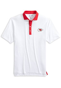 Johnnie O Kansas City Chiefs Mens Red Ramos Short Sleeve Fashion Polo