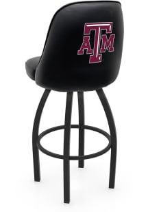 Texas A&amp;M Aggies Padded Swivel Pub Stool - Black