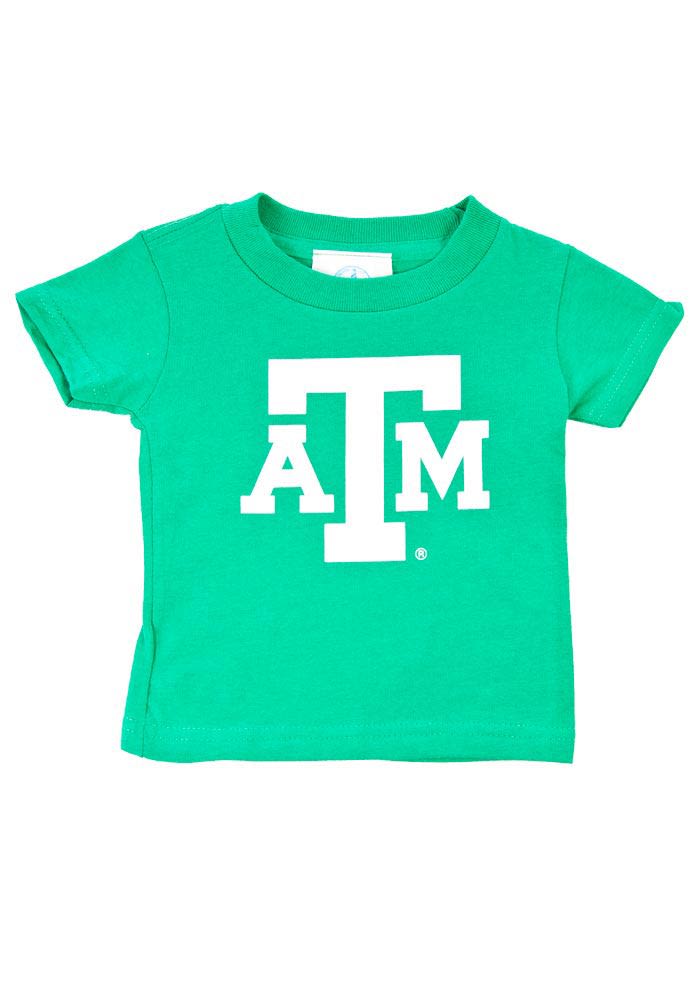 Texas A&M Aggies Infant St. Pats Short Sleeve T-Shirt Green