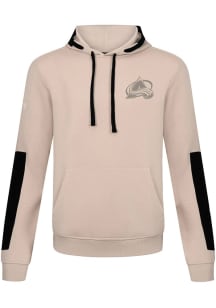 Levelwear Colorado Avalanche Mens Tan Bombay Response Long Sleeve Hoodie