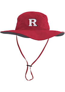 LogoFit Rutgers Scarlet Knights Red Boonie Mens Bucket Hat