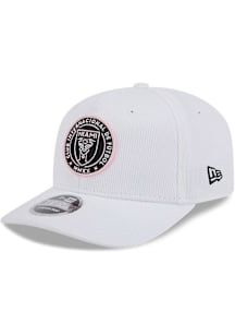 New Era Inter Miami CF 2025 MLS Jersey Hook 9SEVENTY Adjustable Hat - White