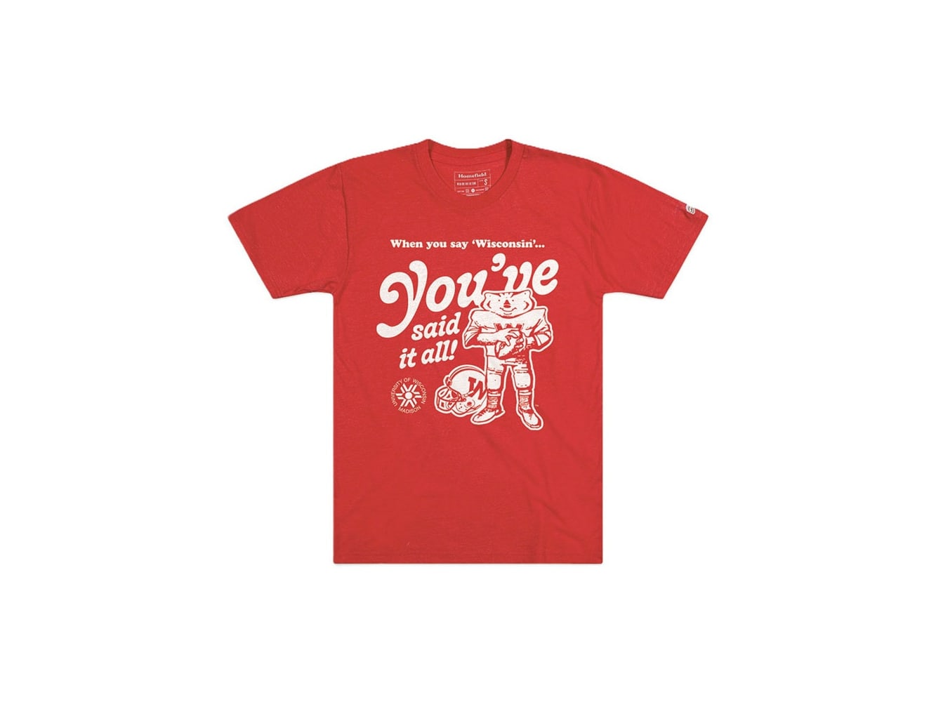 Big 10 Sports Store Wisconsin Badgers T-Shirts