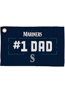 Seattle Mariners #1 Dad Waffle Golf Towel