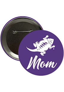 TCU Horned Frogs 3" Mom Button - Purple
