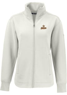 Cutter and Buck Houston Astros Womens White Cooperstown  Roam Light Weight Jacket