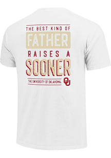 Oklahoma Sooners White Best Kind Of Father Short Sleeve T Shirt