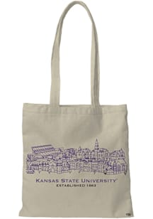 K-State Wildcats White Campus Tote