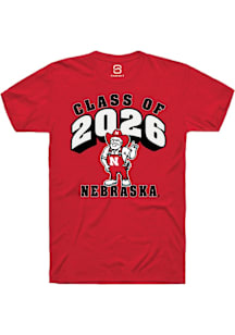 Summit Sportswear Nebraska Cornhuskers Red Class of 2026 Short Sleeve T Shirt