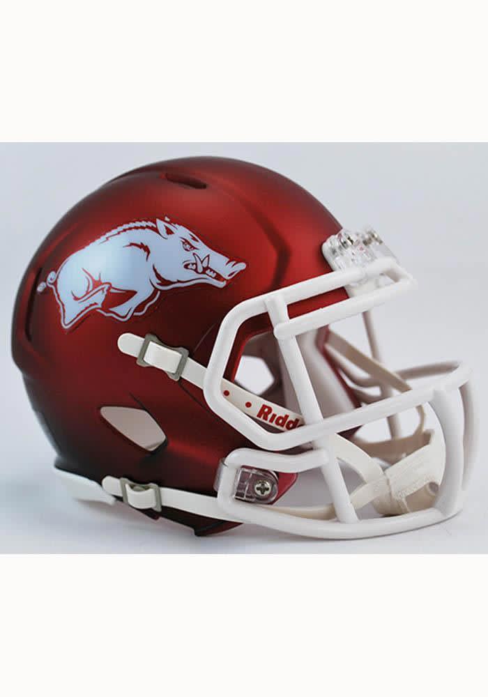 Arkansas Razorbacks CARDINAL Cardinal Speed Mini Helmet 8560000