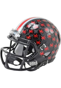 Black Ohio State Buckeyes Black Alt Speed Mini Helmet