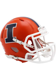 Orange Illinois Fighting Illini Speed Mini Mini Helmet