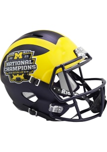 Michigan Wolverines 2023 CFP National Champion Full Size Football Helmet