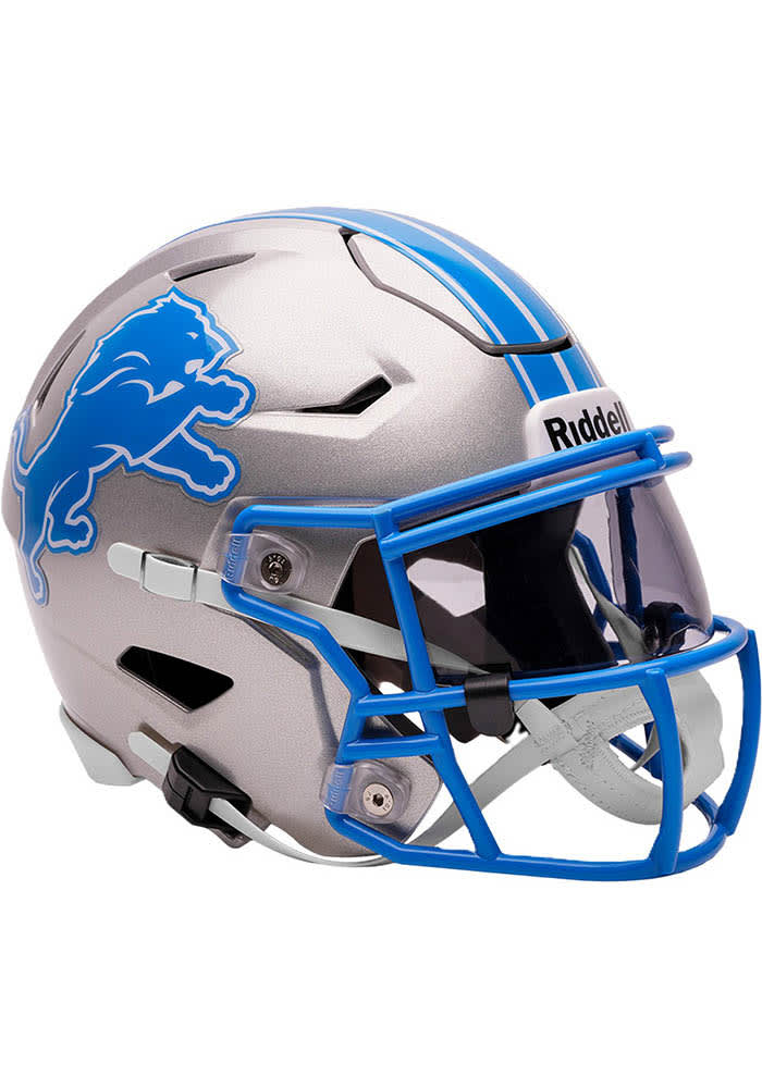 Detroit Lions BLUE Logo Midi Speed Replica Full Size Football