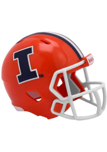 Orange Illinois Fighting Illini Speed Pocket Mini Helmet
