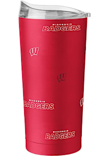 Logo Brands Wisconsin Badgers  Stainless Steel Tumbler -
