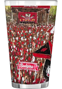 Wisconsin Badgers  Pint Glass -