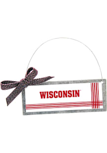 Wisconsin Badgers Metal Decor