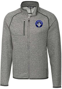 Cutter and Buck Montreal Impact Mens Grey Mainsail Medium Weight Jacket