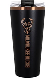 Milwaukee Bucks 32oz Big Slim Stainless Steel Tumbler - Black