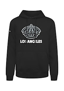 Levelwear Los Angeles Kings Mens Black Podium Home Turf Long Sleeve Hoodie
