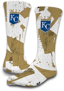 Kansas City Royals ISlide Grunge Mens Crew Socks