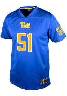 Jiavani Cooley Genuine Collective Mens Blue Pitt Panthers NIL Football Jersey