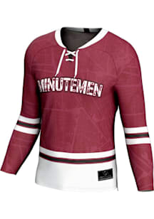 ProSphere Massachusetts Minutemen Youth Maroon Vigor Hockey Jersey