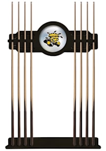 Wichita State Shockers Solid Wood Cue Rack Pool Table