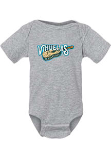 Summit Sportswear Nashville Sounds Baby Grey Primary Copa Short Sleeve One Piece