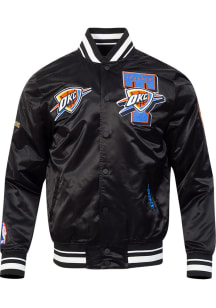 Pro Standard Oklahoma City Thunder Mens Black 2025 Finals Champions Medium Weight Jacket