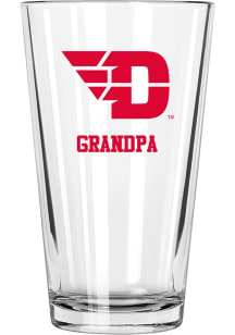 Dayton Flyers Grandpa 16 oz Pint Glass - White