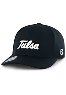 Summit Sportswear Tulsa Golden Hurricane Mens Black The S Flex Hat